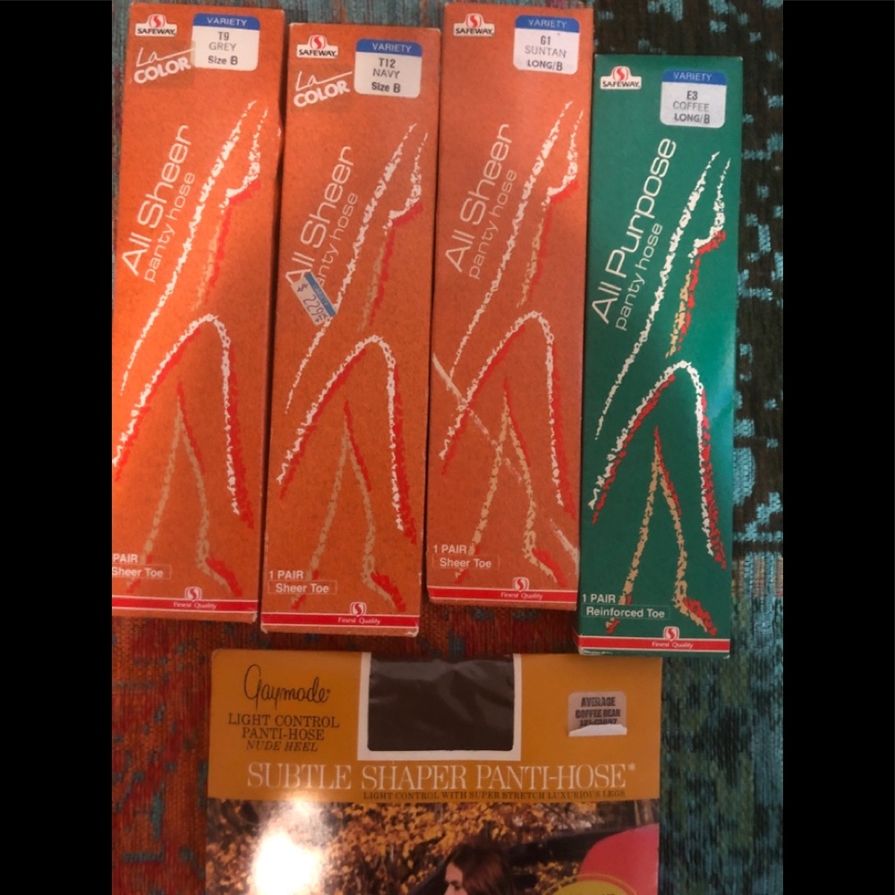 Safeway pantyhose 1960’s